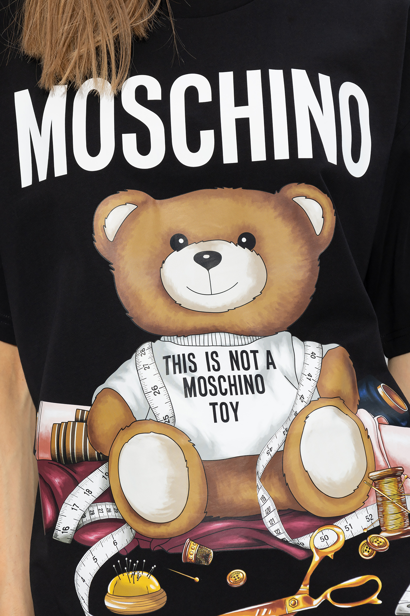 Moschino oversize discount t shirt